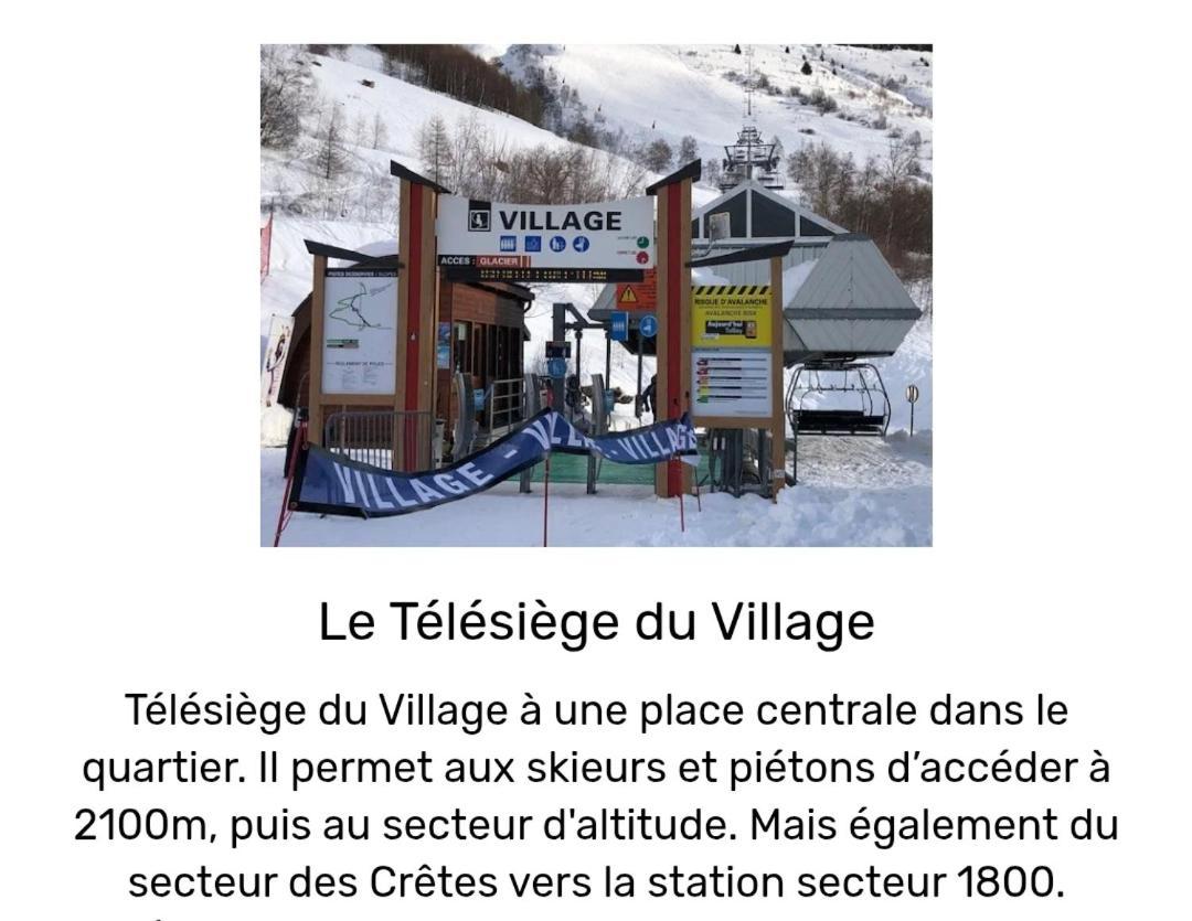 Les 2 Alpes Au Village 1800m-commerces Et Telesiege A 50m-retour Au Pied Les Deux Alpes